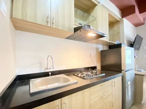 Strategic 2Br At Grand Asia Afrika Apartment - Mutfak