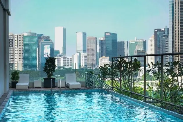 Strategic and Best 3BR Apartment at FX Residence - Havuz