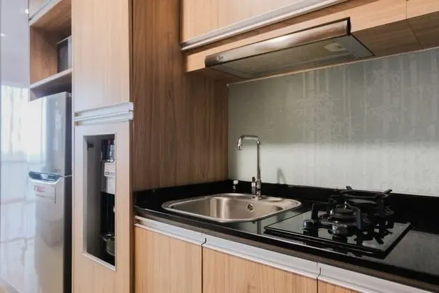 Studio Apartment with Mall Access at U Residence - Mutfak