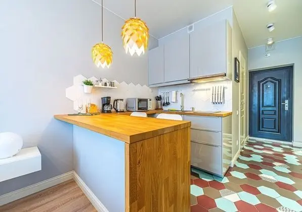 Studio Apartment near Elagin Island - Mutfak