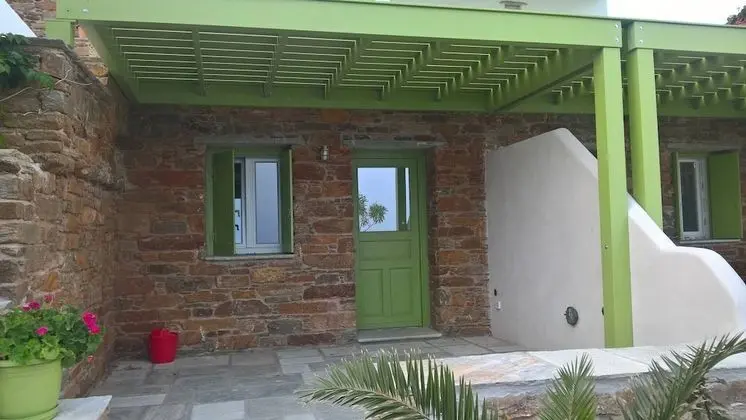 Studio At Villa Ioanna With Gorgeous Sea View - Dış Mekan