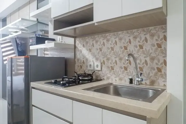 Studio Room Apartment Connected to Mall at Tanglin Supermall Mansion - Mutfak