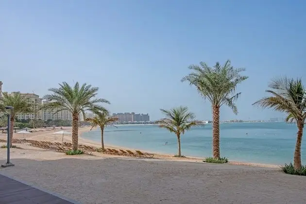Stunning 1 Bedroom Sea View on the Palm - Dış Mekan