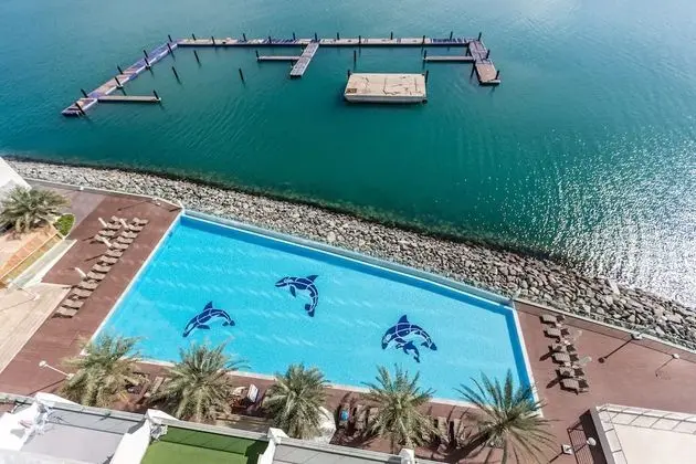 Stunning 1 Bedroom Sea View on the Palm - Havuz
