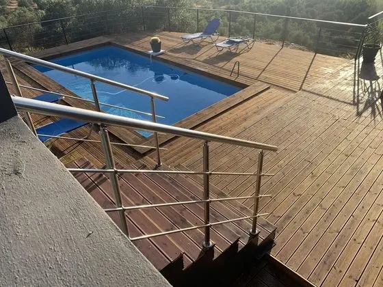 Stunning 2-bed Pool Villa in Skepasti - Havuz