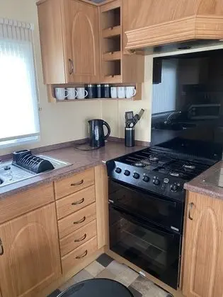 Stunning 2 Bedroom Static Caravan set in 60 Acres - Mutfak
