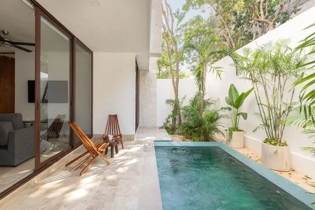 Stunning 2BR Apartment Aldea Zama Private Pool Near the Beach Amazing Amenities
