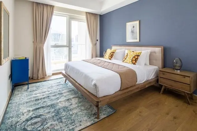 Stunning 2BR With Study in Prime Downtown Dubai - Sleeps 5! - İç Mekan