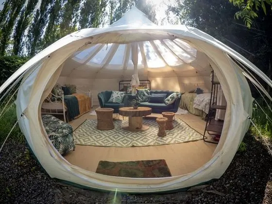 Stunning 4 Person Lotus Belle Tent, The Wye Valley - Öne Çıkan Resim