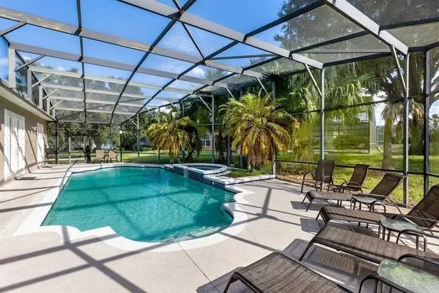 Stunning 7 bed Home With South Facing, Private Pool and spa not Overlooked Near Disney With Cinema Room - 468