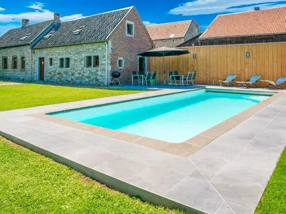 Stunning Chalet in Goe With Swimming Pool, Sauna, Terrace - Öne Çıkan Resim