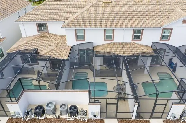 Stunning Four Bedroom w Screened Pool Close to Disney 1559