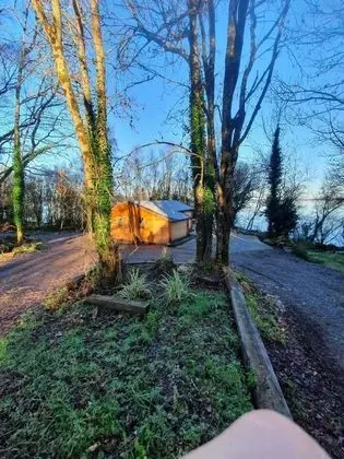 Stunning log Cabin on the Lake - Dış Mekan