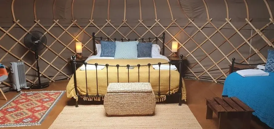 Stunning Premium Yurt With Sea Views in Ayrshire