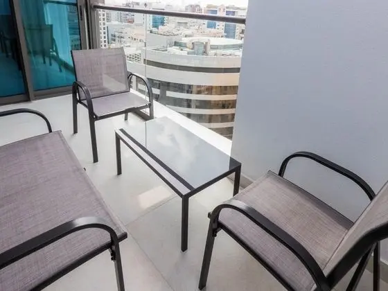 Stylish 1BR Apartment in Al Barsha Dubai - Dış Mekan