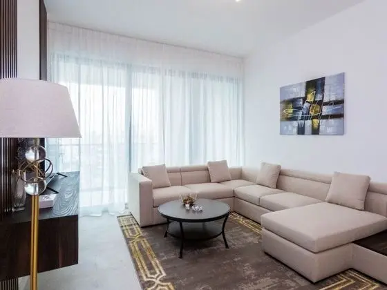 Stylish 1BR Apartment in Al Barsha Dubai - İç Mekan