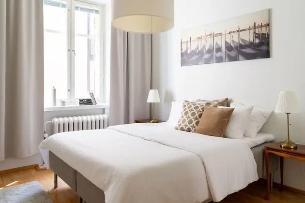 Stylish 1br with balcony & private sauna