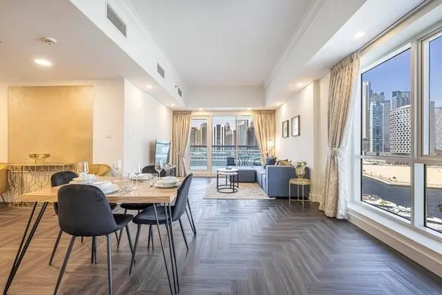 Stylish 1br Extra Bed With Burj Khalifa View