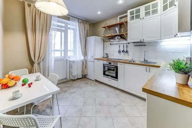 Stylish apartment Vesta near Begovaya - Mutfak