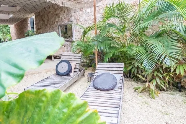 Stylish Charming 2BR Apartment Aldea Zama Insta-worthy Pool Uncovered Patio Terrace