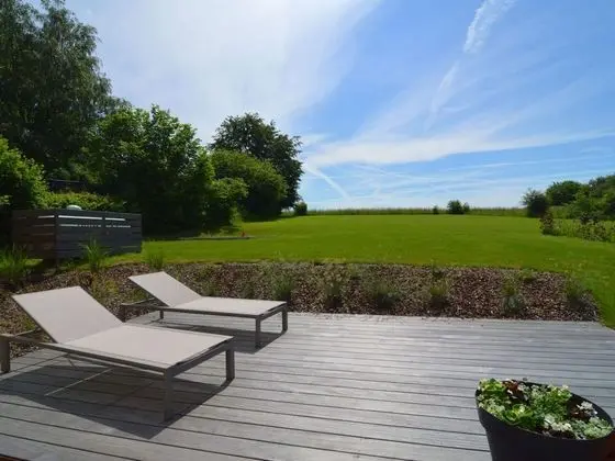 Stylish Holiday Home in Houffalize With Sauna, Patio, Garden - Dış Mekan