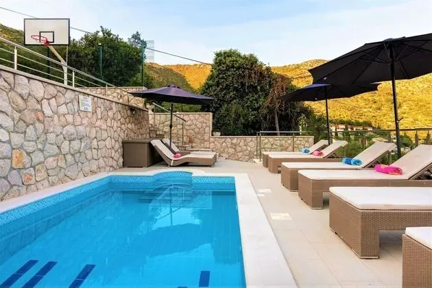 Stylish Home With Private Heated Pool Basketball Court - Havuz
