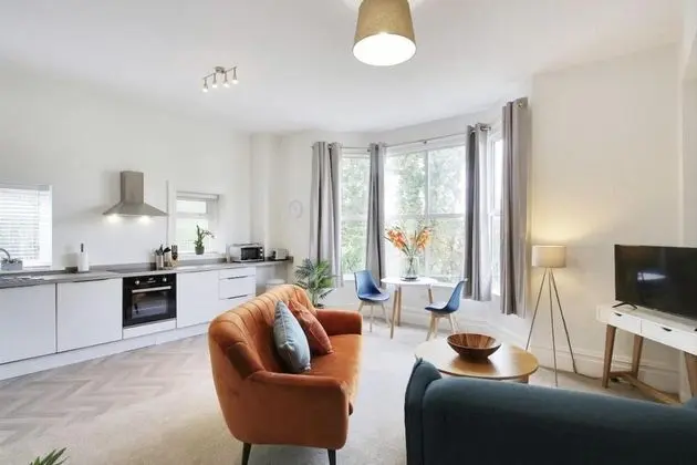 Stylish Large 1-bed Apartment in Tunbridge Wells - İç Mekan