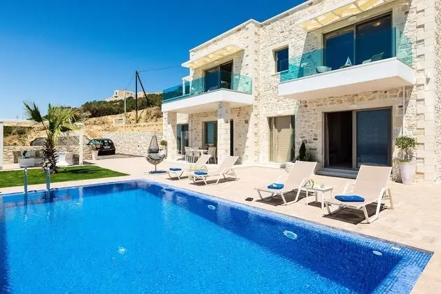 Stylish Peaceful Villa With Private Pool Close to Balos Beach - Oda