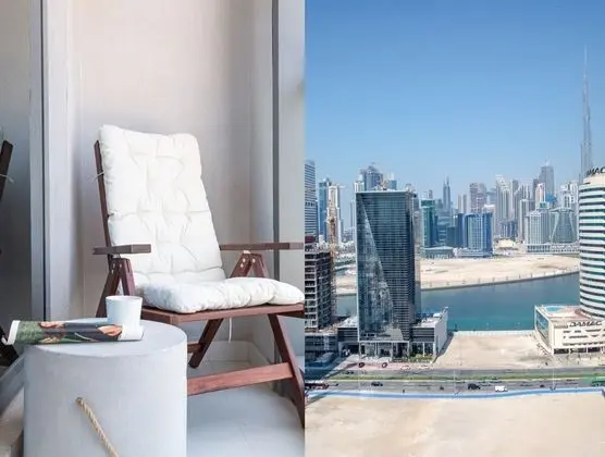 Stylish & Space-savvy 1BR Apt in Business Bay - İç Mekan