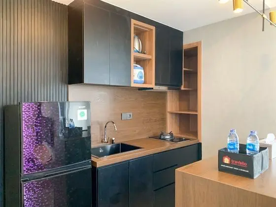 Stylisth 1Br At Tokyo Riverside Pik 2 Apartment - Mutfak