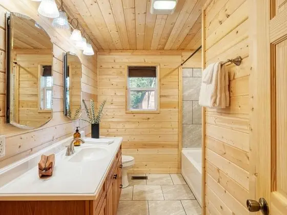 Sugar Cove by Avantstay Cabin by The River! w/ Hot Tub, Pool Table & Guest House! - İç Mekan