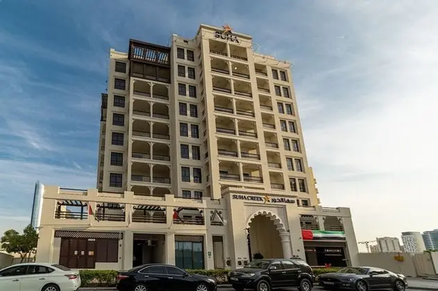 Suha Creek Hotel Apartments, Waterfront Jaddaf - Dış Mekan