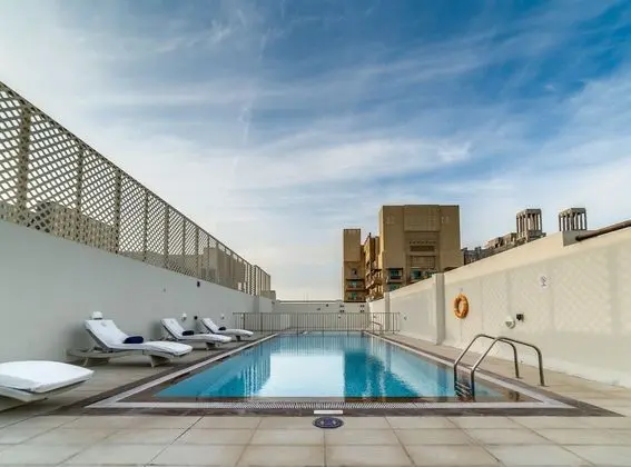 Suha Creek Hotel Apartments, Waterfront Jaddaf - Havuz