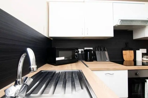 The Summit Aberdeen City Flat - Short-long Stay - Mutfak