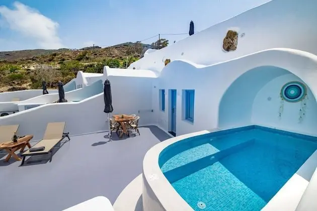 Sun Angelos Oia - Luxury Cave Suites - Havuz