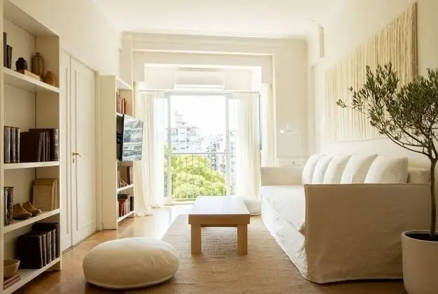 Sunny design apartment with amazing view - Oda Düzeni