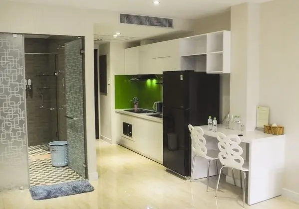 Sunny Serviced Apartment - Mutfak