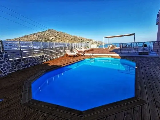 Villa Sunrise - South Crete Sea View - Havuz