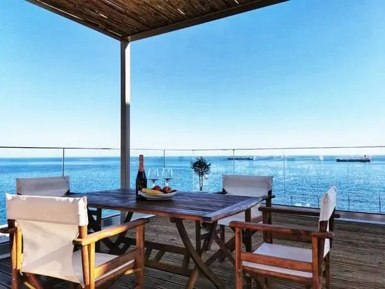 Villa Sunrise - South Crete Sea View - Yerinde Yemek