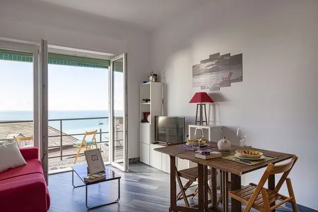 Sunset Apartment above the sea