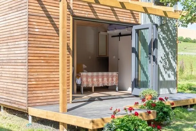 Sunset Cabins at The Oaks Woodland Retreat - Dış Mekan