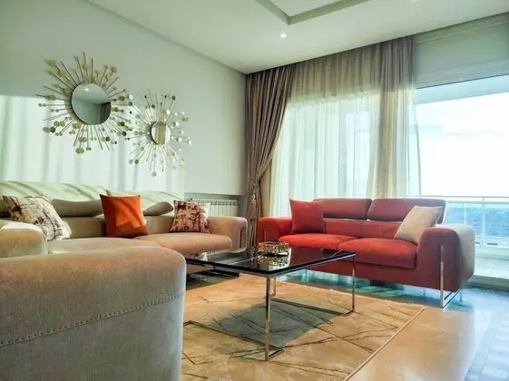 Sunset Square Near the Lake