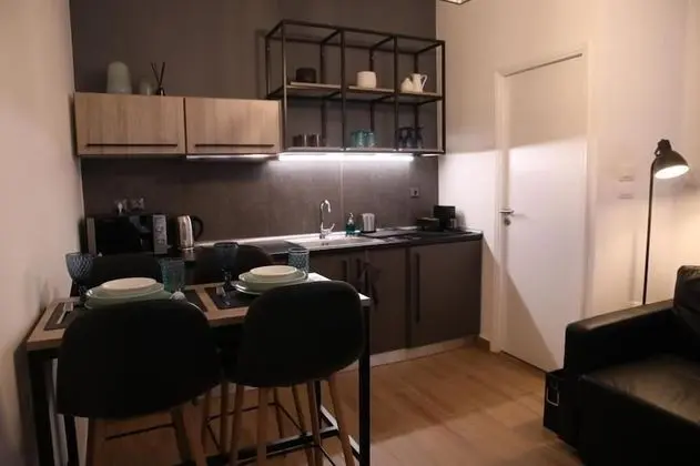Super Stylish Apartments in the heart of Athens - Mutfak