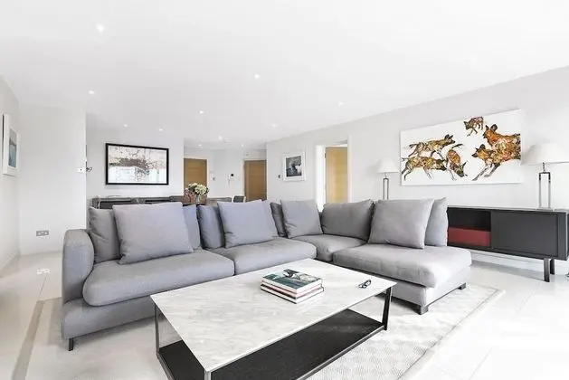 Supererior Modern Riverside Fulham Apartment With Balcony and 2 Parking Spaces - Oda Düzeni
