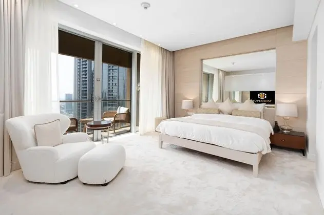 SuperHost - Amazing Burj Khalifa View From This Sleek Studio I Address Dubai Mall - Öne Çıkan Resim