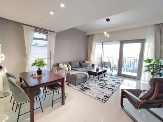 SuperHost - Chic Apartment With Balcony Close to Burj Khalifa - Öne Çıkan Resim