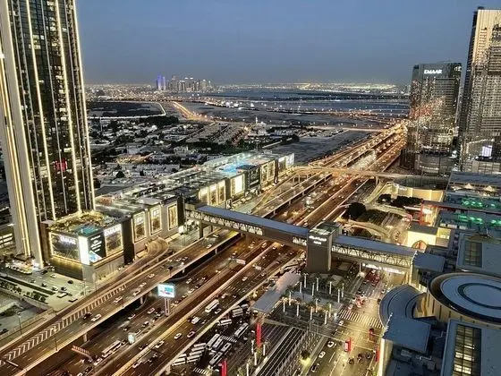 SuperHost- Classy Apt With Incredible Partial Fountain View I Address Dubai Mall - Dış Mekan