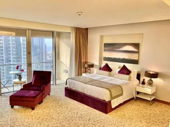 SuperHost - Comfy Studio With Balcony Facing Burj Khalifa I Address Dubai Mall - Öne Çıkan Resim
