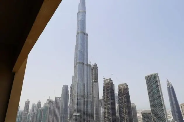SuperHost - Elegant Studio with Close Up Burj Khalifa View I Address Dubai Mall