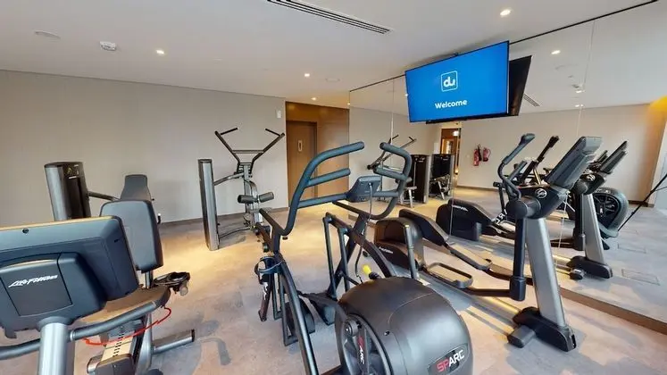 SuperHost - Family-Size Apartment With Full Burj Khalifa View - Fitness